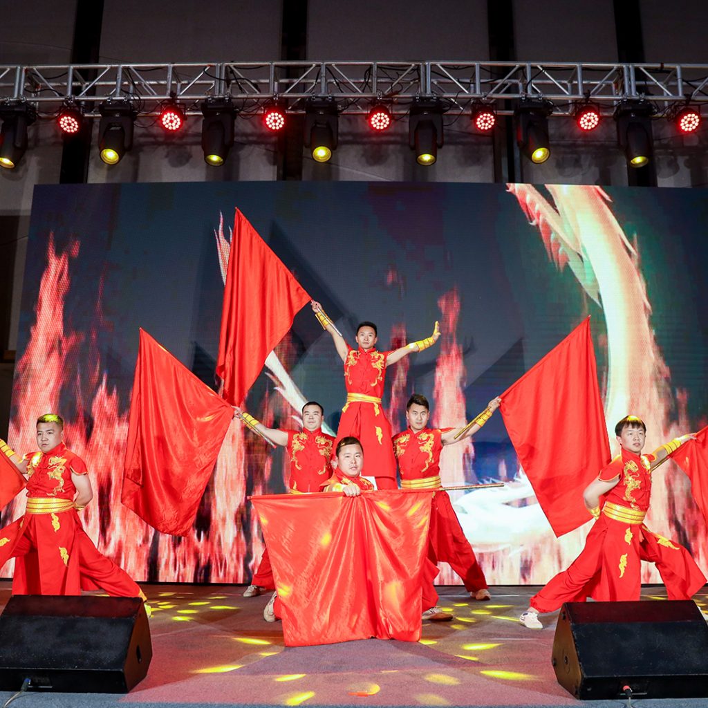 Show act at the 20 Years Anniversary Celebration of PAYER China