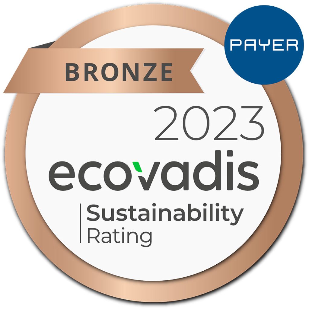 Ecovadis bronze seal for 2023