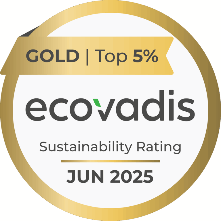 ecovadis gold logo 2025